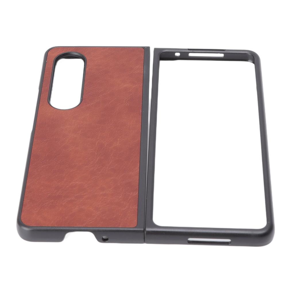 Klapphandyhülle PU-Leder Modisch Bequem Schützende Handyhülle für Samsung Galaxy Z FOLD 4