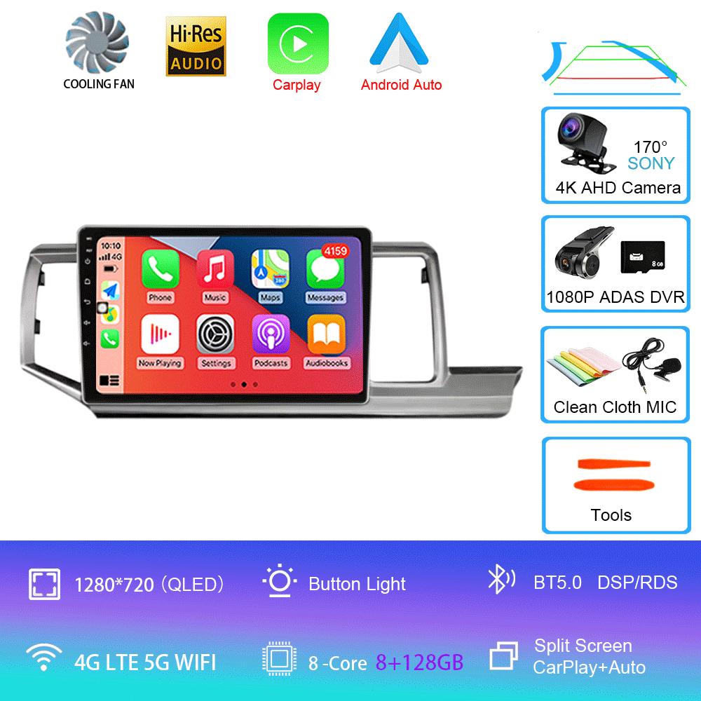 Android 14 Car Radio For Honda Stepwgn 2009-2013-2015 Multimedia Video Player Stereo Navigation GPS Carplay Android Auto WIFI