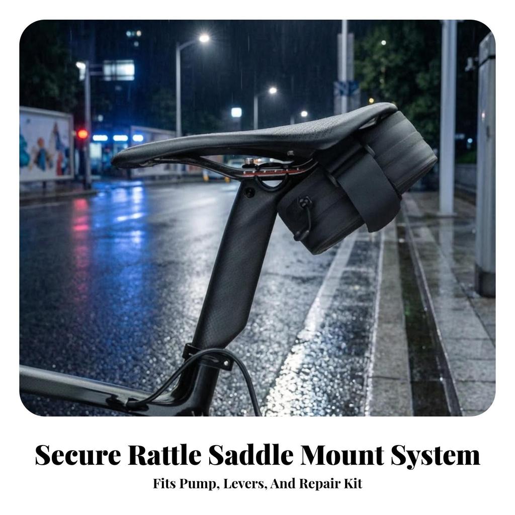 Cycle Saddle Bag Sleek for Everyday Cycling, Cyclists