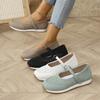 Womens Summer Mesh Sneakers With Breathable Pu Upper And Flat Heel For Casual Daily Wear