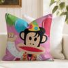 Funny PPaul FFrank Cushion Cover Eco Linen Pillow Case DoubleSided Print Breathable Durable Zipper Home Decor Gift