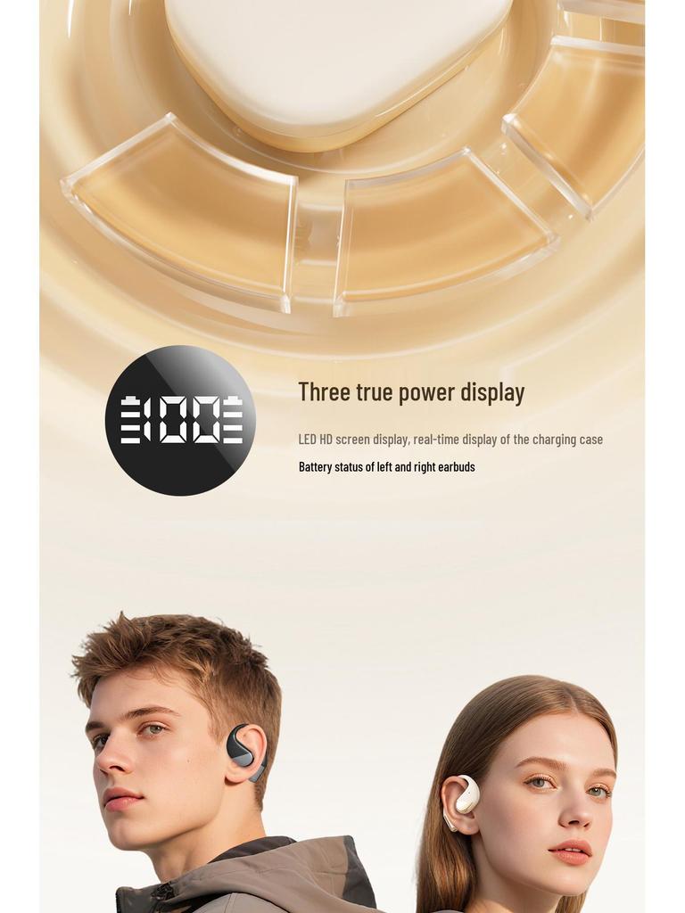 New Smart AI Translation Bluetooth Over-Ear M120 Sports Earbuds with Ultra-Long Battery Life
