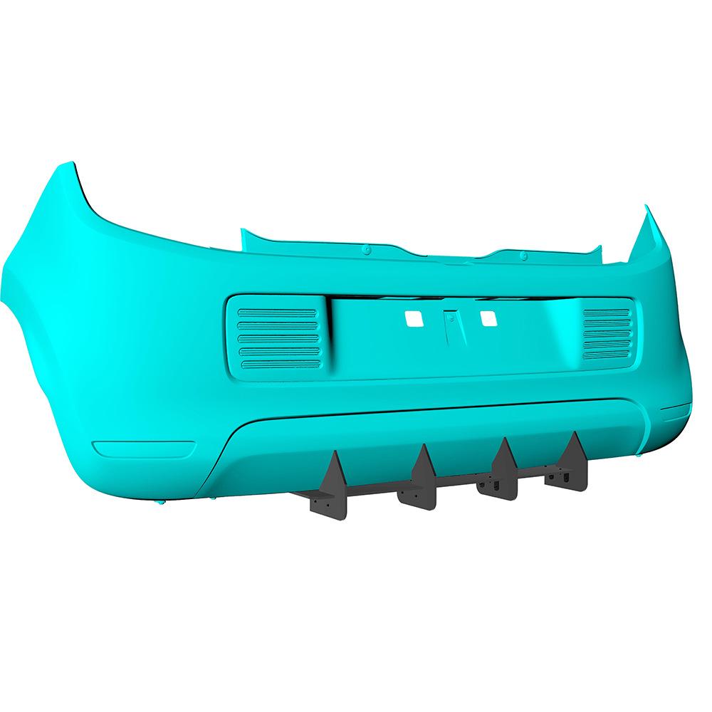 Renault Twingo Rear Spoiler (2015-2017) - Exterior Modification Accessory