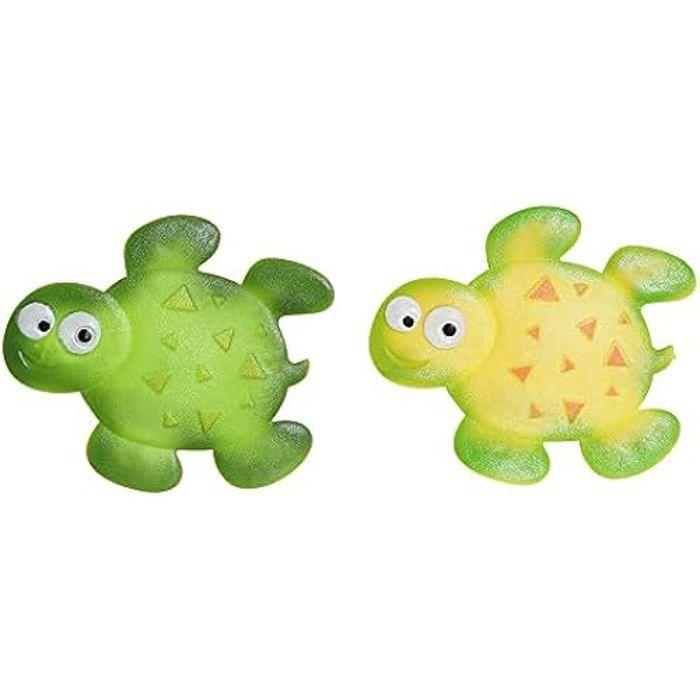 Koupelnová předložka - DKD HOME DECOR - Želva - Žlutozelená - PVC - 11,5 x 10 cm