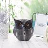 Resin Owl Statue Living Room Decoration Accessories Desk for Home Figurines & Miniatures Desktop Ornament