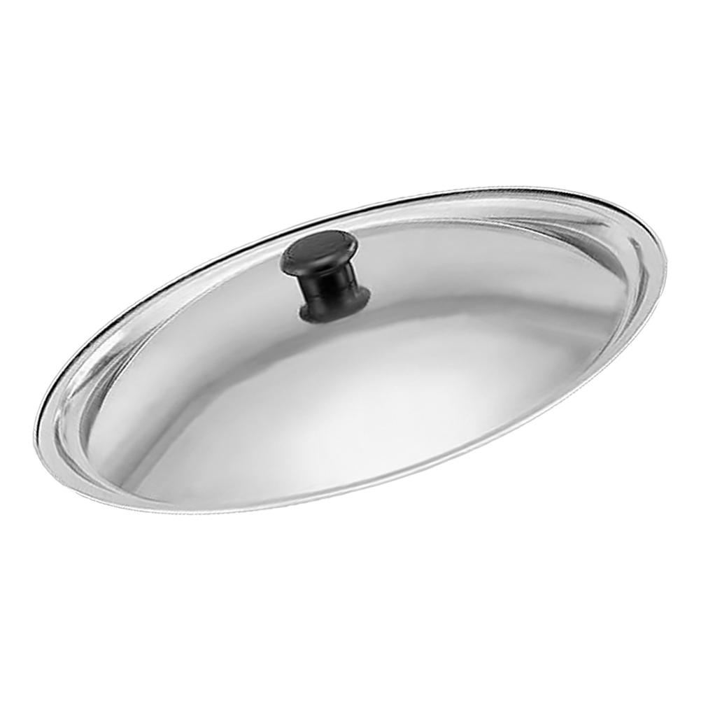 Replacement Frying Pan Cover Cooking Pot Lid Stock Pot Cover Multipurpose Pot Pan Lid (235cm) (Random Style)