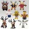 99 Nights Horror Game Plush: Open-mouthed Elk Toy