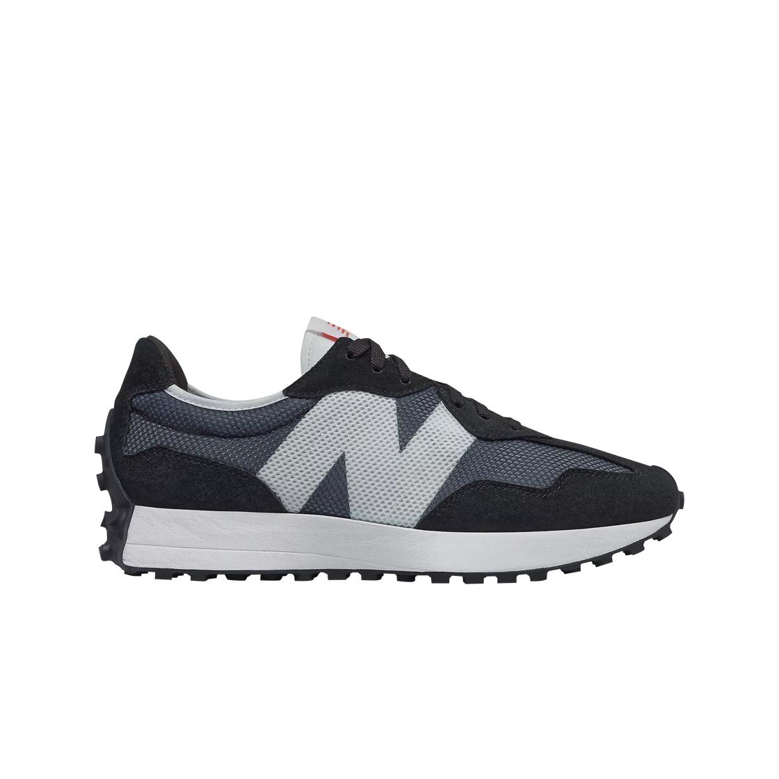 

Мужские кроссовки New Balance 327 Mesh Black White MS327BC