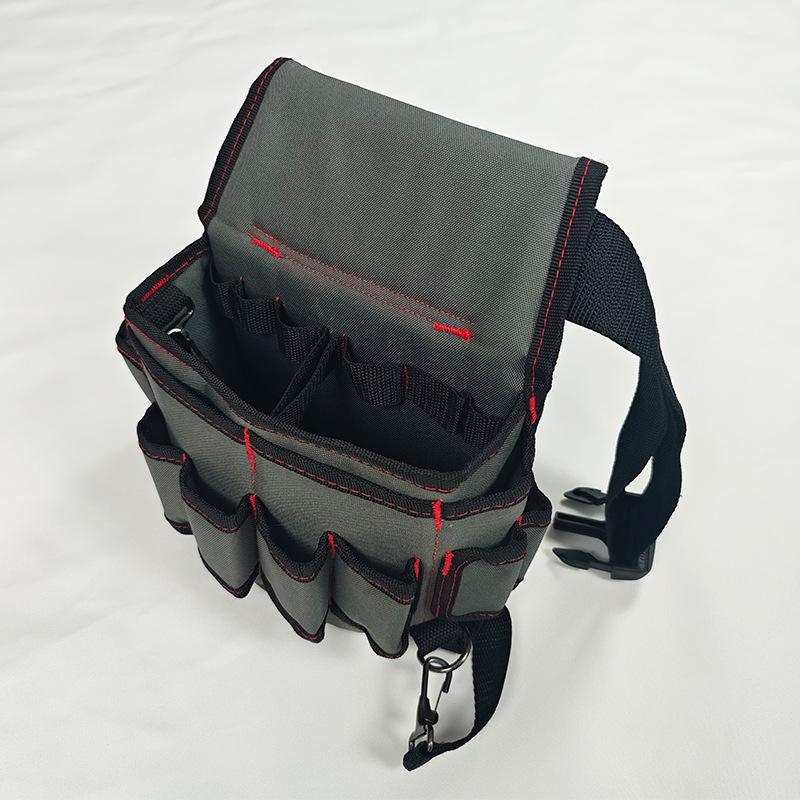 Portable Tool Waist Bag Hardware Waterproof Toolkit Multi-functional Electrician Repair Tool Waist Bag Tools Kit with Pockets