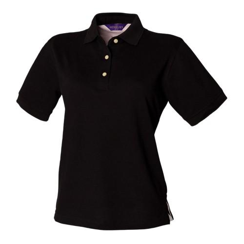 Henbury Womens/Ladies Classic Cotton Pique Polo Shirt