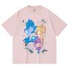 230 Gsm 100% Cotton Dragon Ball V64 Gohan Goku Print Unisex Heavy Cotton T Shirt