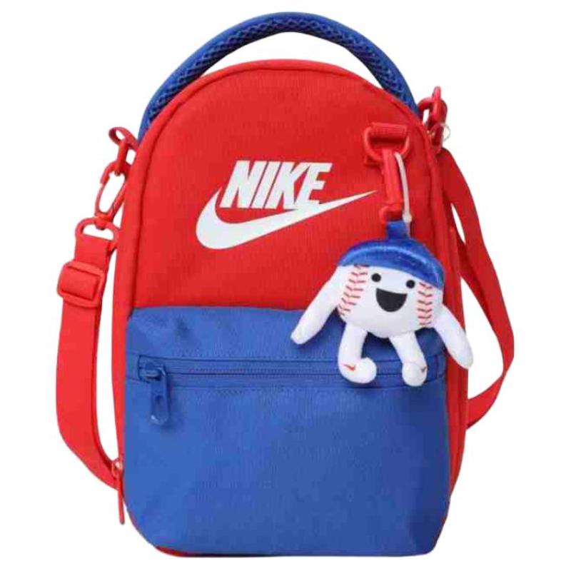 Nike Универсальная наплечная сумка сумка через плечо сумочка Детская красная и синяя повседневная NY2523001GS-002 синийкрасный 4923₽