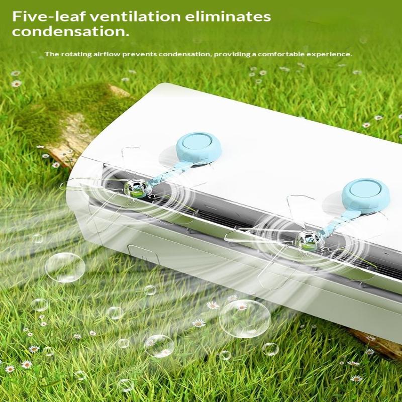 3-Piece AC Wind Guide Cover Wall Mounted Silent Anti Direct Blowing Wind Deflector for Pregnant Women Use