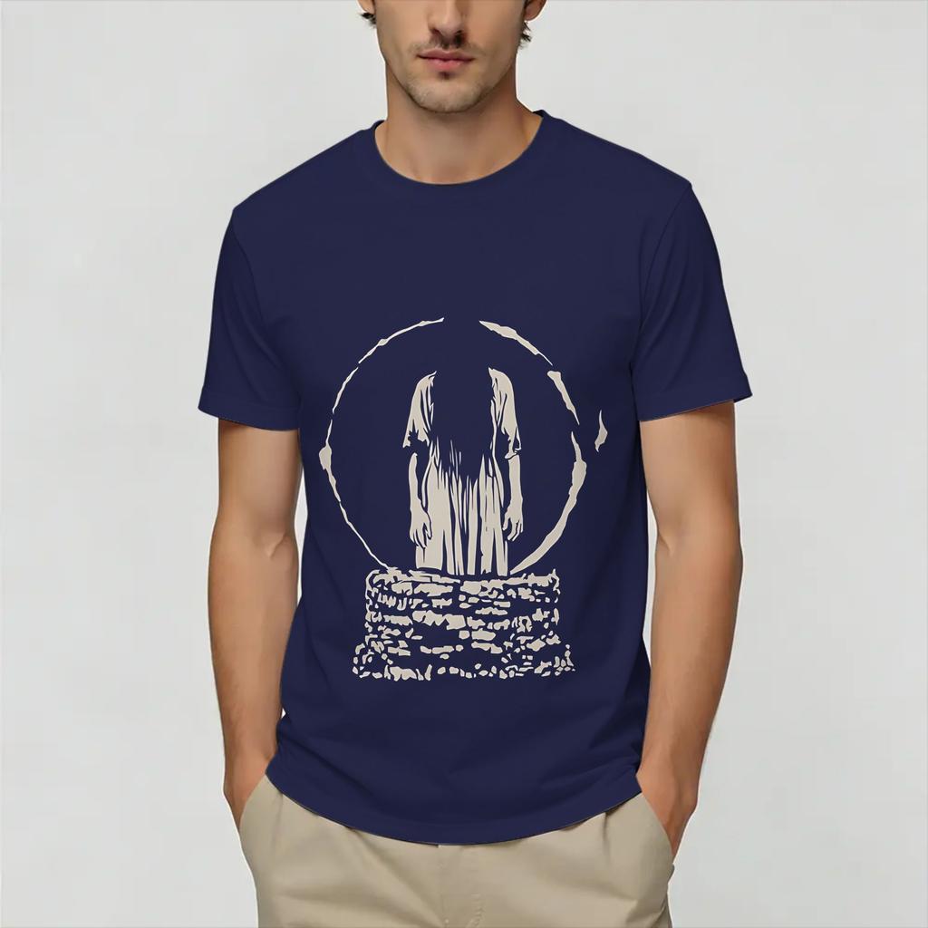 Rings Unisexs T Shirts Vintage Tees Short Sleeve O Neck Tshirt 100 Cotton Printing Tops