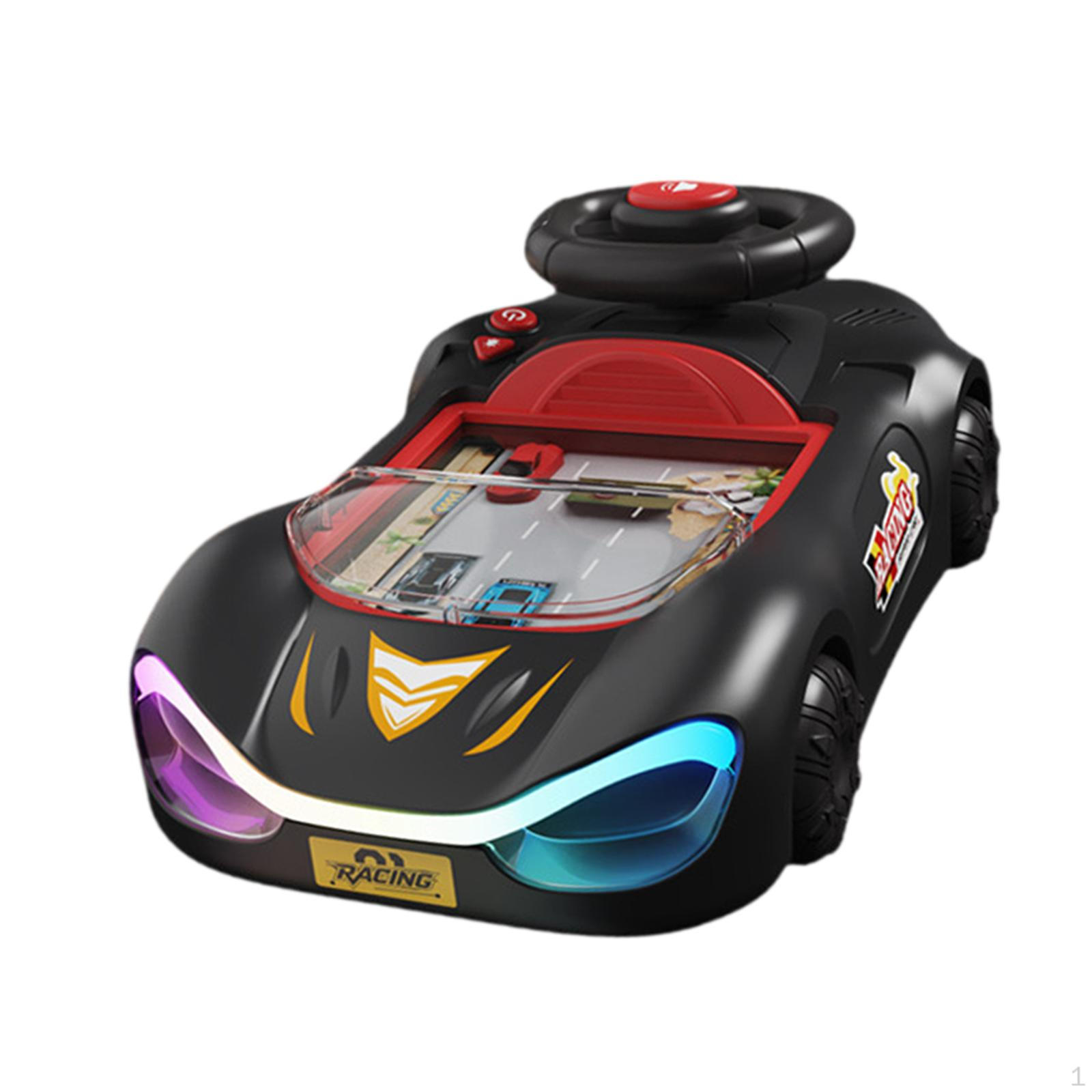 Adventure Car Flying Toy, Driving Simulation Game, Educational Role-Playing Toy for Kids Red Black