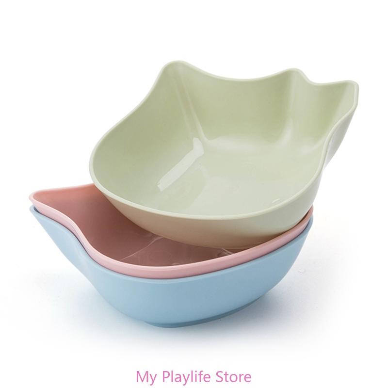 

3 штуки Миска Нескользящее дно Миски Котенок Щенок Мелкая миска для воды 5,1x4,7x1,6 дюйма Безопасный PP материал