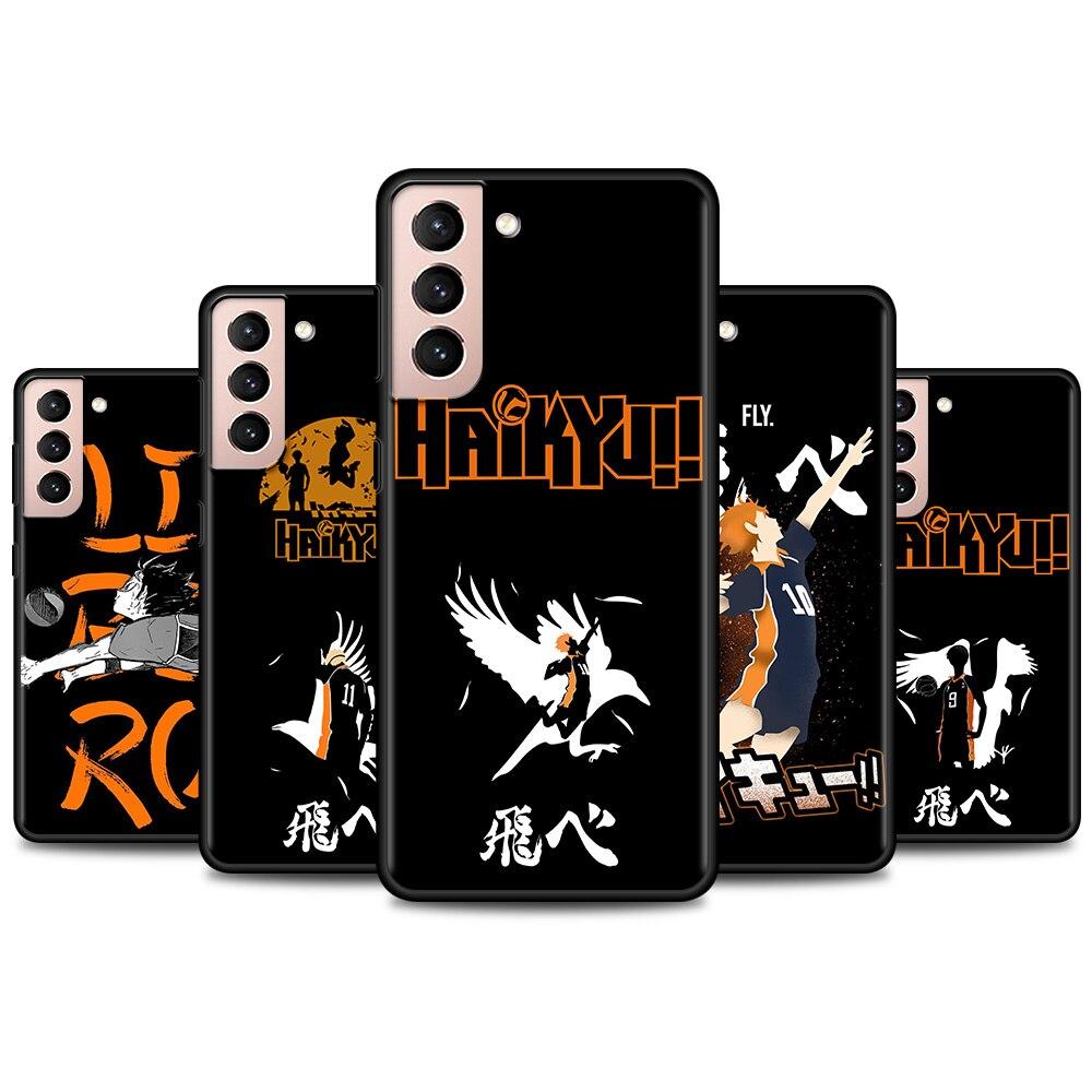 

Best Phones Case For Samsung Galaxy S20 S21 FE Ultra S10 Lite S9 S8 Plus S10e S7 Edge Note 20 9 Coque Haikyuu Kageyama Tobio
