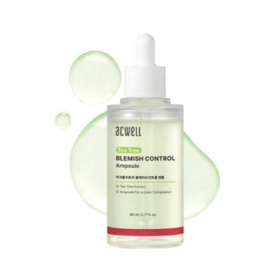 ACWELL Tea Tree Blemish Control Ampoule Soothing Acne Care Serum 80ml