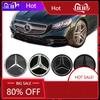 C200 E200 For Mercedes Benz Chrome Silver And Glossy Black  Car Front Grilled Star Emblem Illuminated Logo For Mercedes Benz C A