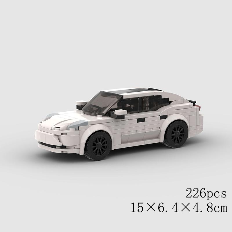 Classical Car Speed MOC SUV Racing Police Model Building Bricks Roadster Vehicle City Super Race Blocks Technical Christmas Gift