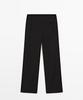 Masimodutti Button Detail Capri Pants