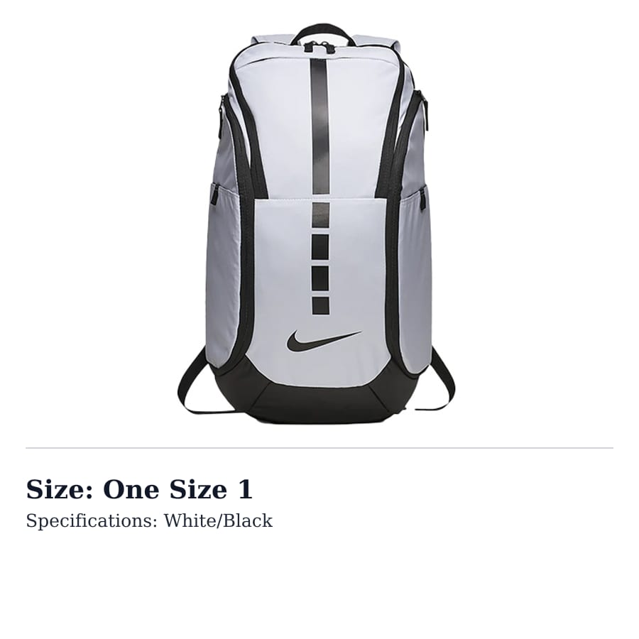 Nike Hoops Elite Pro Backpacks White BA5554-101