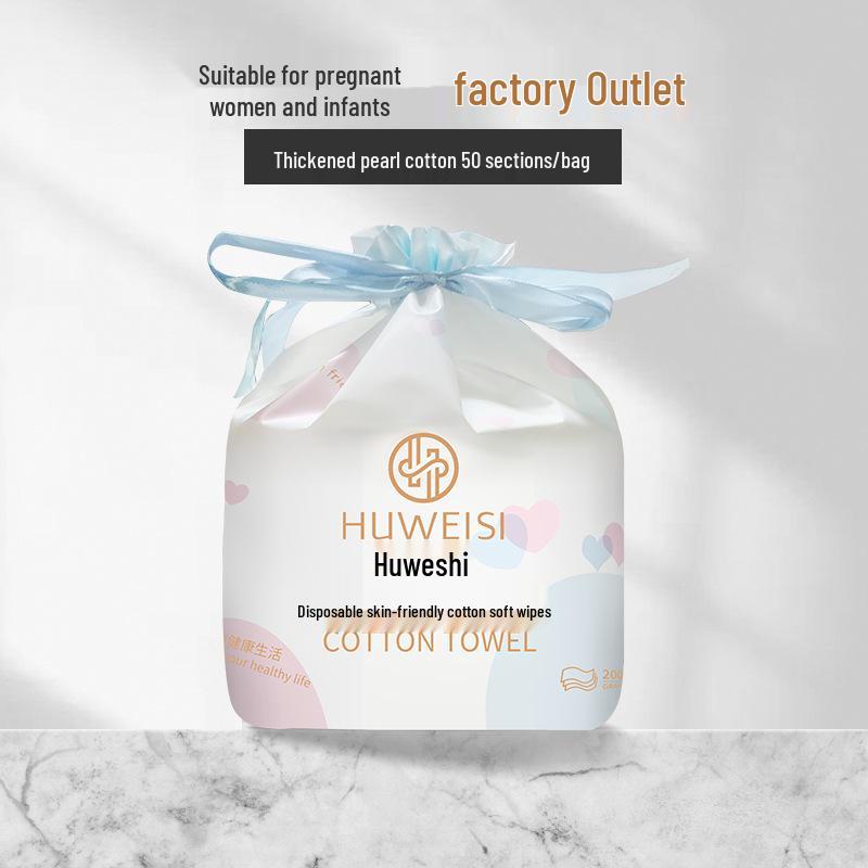 Salon Soft Thick Cotton Disposable Facial Cleansing Wipes Roll