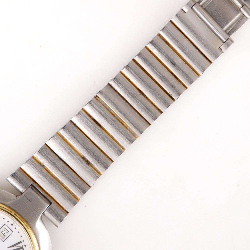 Dunhill Millennium Watches Silver WhiteDial Stainless Steel/Plated Gold Quartz Analog display mens Used