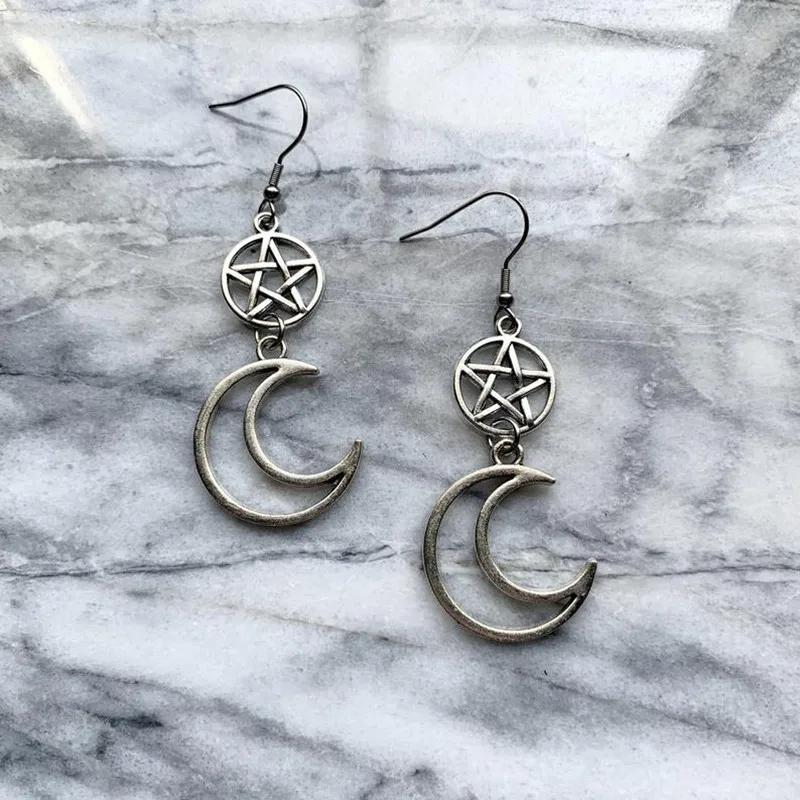 New Silver Color Sun And Moon Necklaces Chain Pair Of Celestial Best Friends Gift For Friend Long Necklaces Pendants Men Women