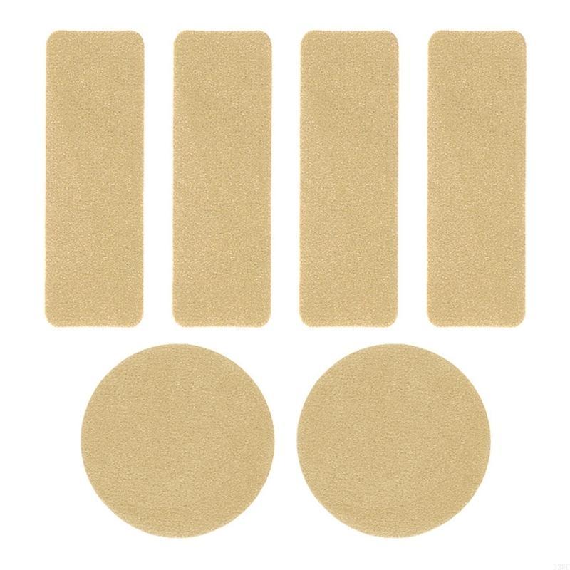 6 Stück Schuhreparaturflicken Klebend Sneaker Reparaturflicken Quadratisch Rund Schuhlochvermeidung Reparaturflicken Einfache Anwendung