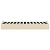 Vidaxl Struttura Letto Ottoman senza Materasso, Crema, 90X200 Cm, Tessuto