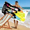 Coldplay  POSTER Beach Towel, Large Soft Quick Dry Towel for Beach Camping Swimming
