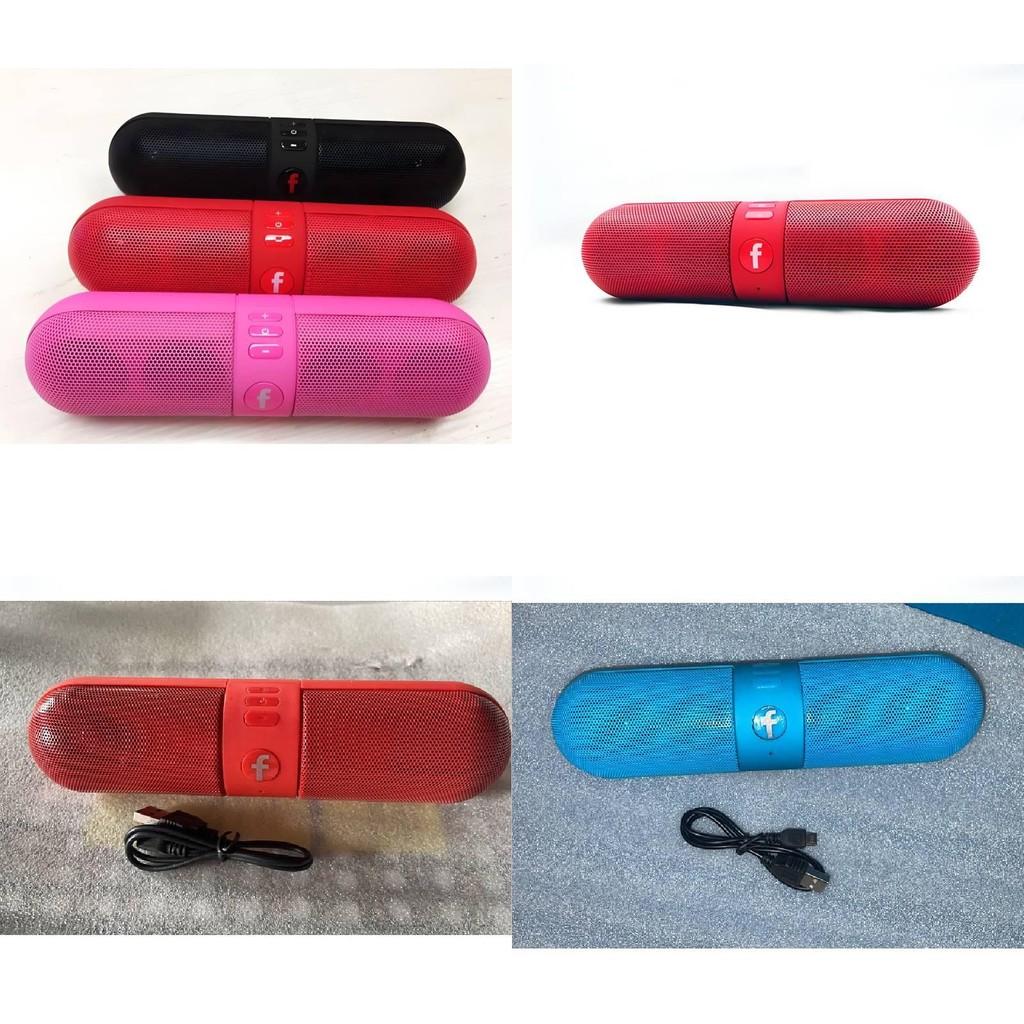Kapsel-Pillen-Bluetooth-Lautsprecher mit Unterstützung für kabellose Karten, tragbares Outdoor-Audiogerät