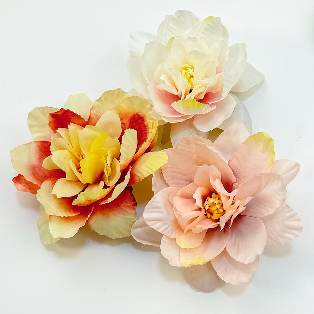 3/12pcs Women Girls Hair Clips Flower Hairpin Wedding Headdress Hair Accessories For Bridal Bridesmaid Party Floral Hairclip
