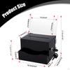 Acrylic Collection Box with Key Lock, Organizer Container, Storage Suggestion, Discreet Function,