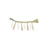 Hasegawa Buddhist Altar, Shinto Accessories, Shimenawa with Gohei, 8-inch Small Shimenawa, Modern and Stylish, Gohei, Shinto Shrine