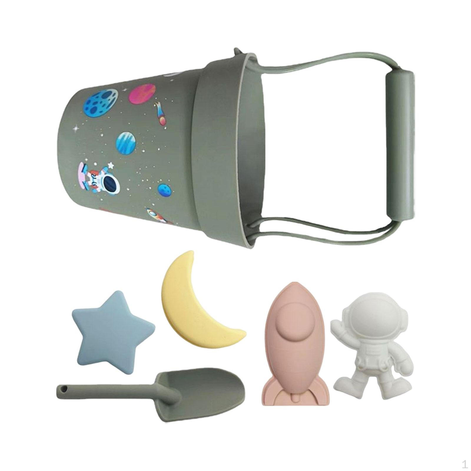 

6 игрушек для песочницы, игровая площадка для игр в помещении, летний игровой набор для путешествий, пляжа для детей зелёный