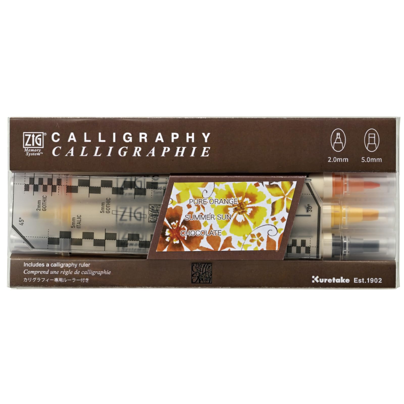 

Kuretake ZIG Memory System Calligraphy Set 3-Color MS-3400/3VOB