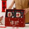 Wedding Gift Souvenir Mug Couple Pair Cup with Lid Spoon Ceramic Cup Set Gift Box Small Gift Water Cup