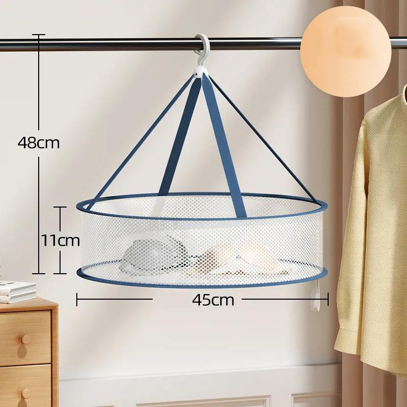 

Однослойная ветрозащитная корзина для сушки одежды, нижнее белье, носки, сетка для сушки, специальная сумка для сушки шерстяных свитеров