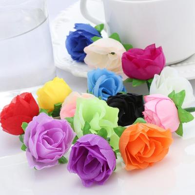 20/50pcs Real Touch Floral Beautiful Artificial Rose Fake Bouquet Wedding Decoration Flower Heads