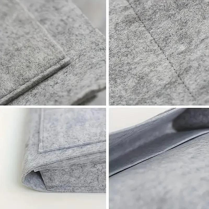 Hengende oppbevaringspose ved sengekanten Mobiltelefon Fjernkontroll Oppbevaringsboks for vev Hengende pose for bøker ved sengekanten Diverse husholdningsartikler