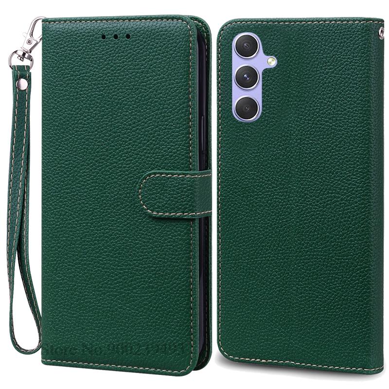 A35 5G Case For Samsung Galaxy A35 Case Leather Wallet Flip Case For Samsung Galaxy A35 5G Cover Coque Fundas Shell Etui