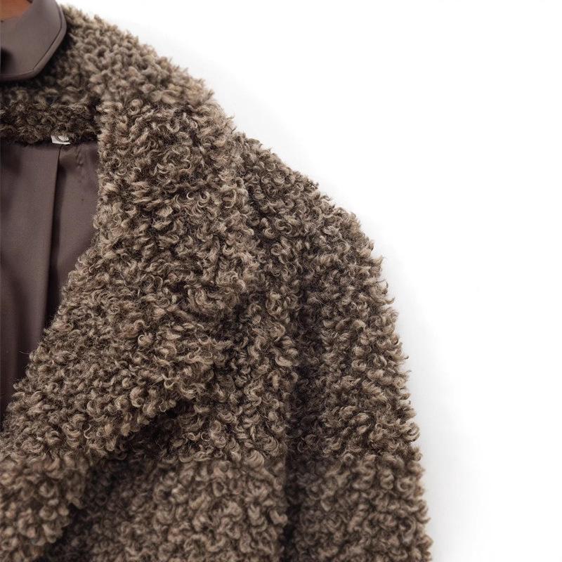 2025 Herbst Kurzmantel Jacke aus Kunstpelz - Neuer Modestil