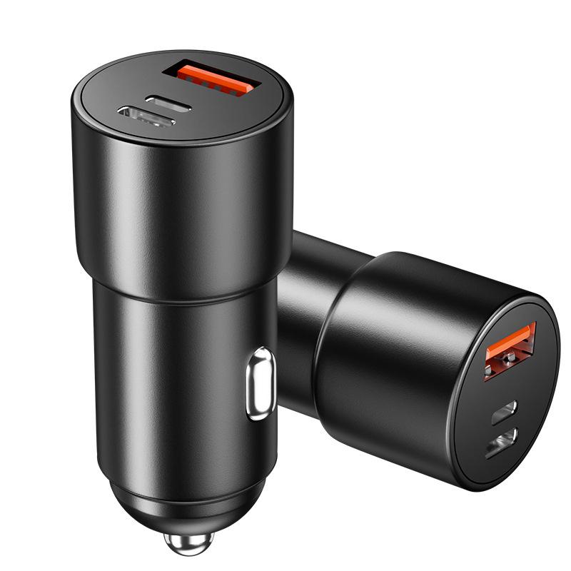 A+C/L63W Triple-Port Autoladegerät für Huawei SuperCharge & Apple Reverse Charging