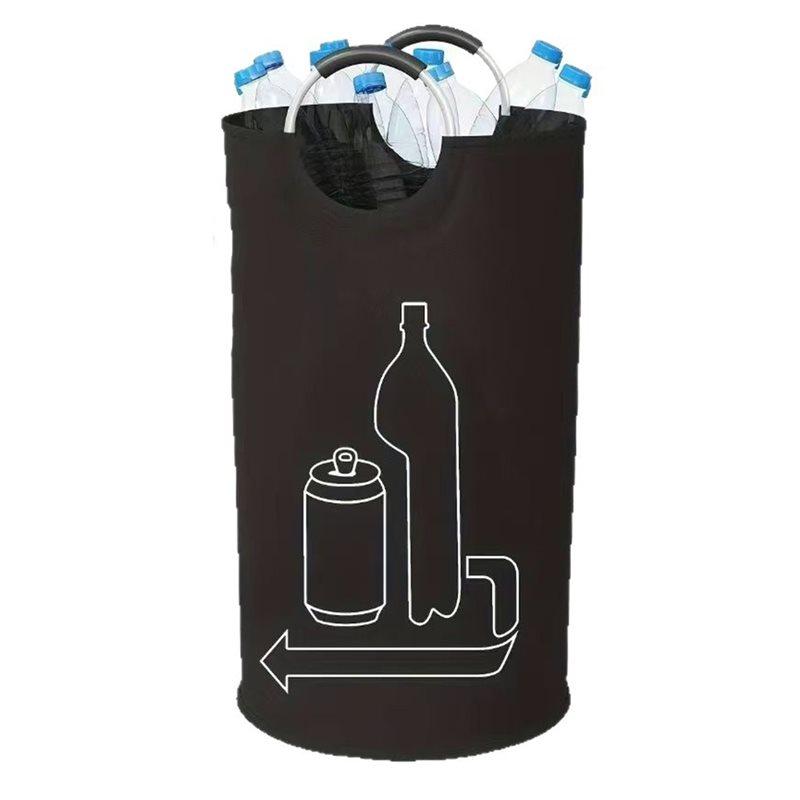 Waste Water Bottle 90L Foldable Large Capacity Storage Basket Laundry Basket Recycling Empty Bottle Tote Bag
