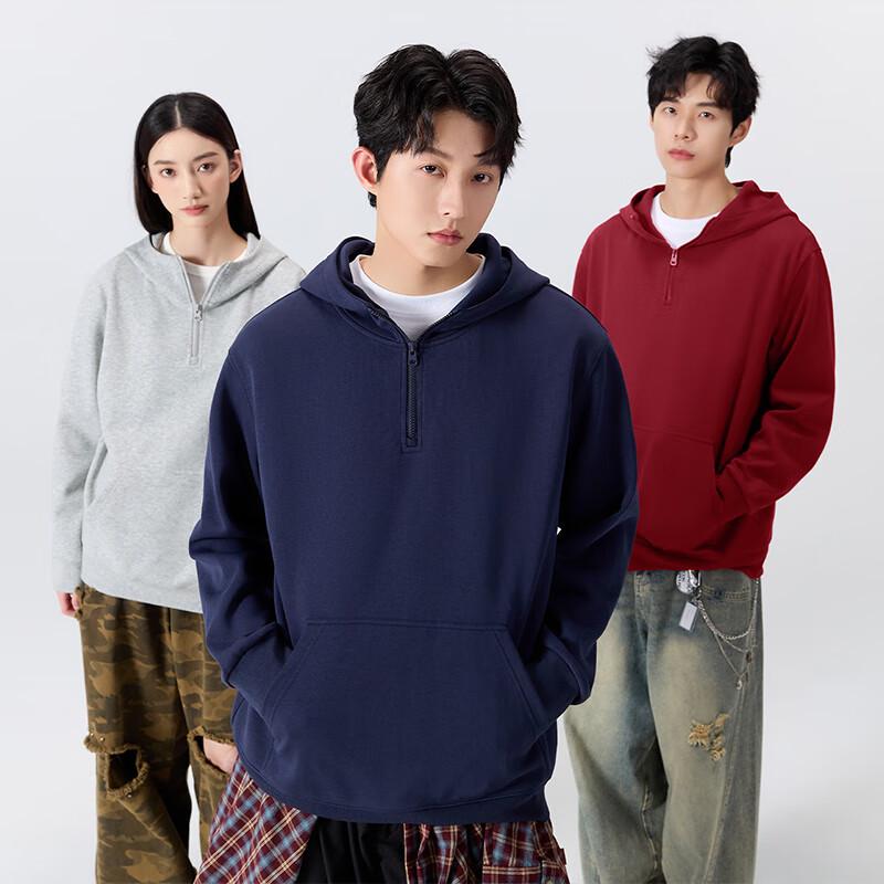 MINISO Men's Fleece Lined Hooded Sweatshirt