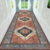 European Style Customizable Corridor Carpet Porch Stairway Aisle Long Runner Rug Room Balcony Large Area Passageway Non-slip Mat