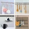 Roommate Large S-Hooks, Set of 4 | Stylish, Non-Slip, Scratch-Resistant, Rust-Resistant, Twisted Design, 3kg Weight Capacity, Iron, S-Shaped | Large,