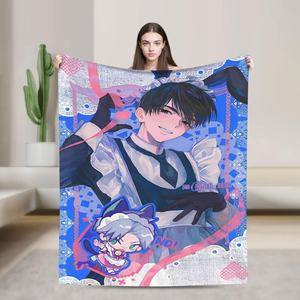 Luka Alien Bühnen Decken Super Weiche Neuheit Plüsch Überwurfdecke für Sofa Bett Dekorative Flanell Tagesdecke Bettbezug